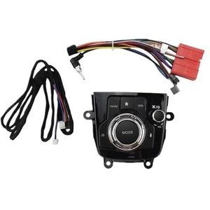 9 Inch Autoframe Fascia Adapter Canbus Box Decoder Radio Dashboard Montagepaneel Kit Voor Mazda 3 Voor Axela 2014 2015 2016 2017 2018 2019 Auto Fascia Radio Paneel(Only Mouse)