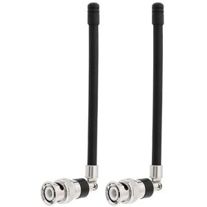 ECSiNG 2 Stks 1/4 Wave Antenne Vervanging Deel UHF 400 tot 900MHz Microhpne Antenne Compatibel met Shure SLX, BLX, U4S, U4D, UR en meer, 5DBi