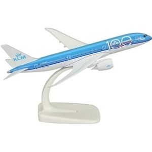 Voor: 18CM B787-10 KLM Airline Die Casting Model 1: 400 Scale Alloy Aircraft