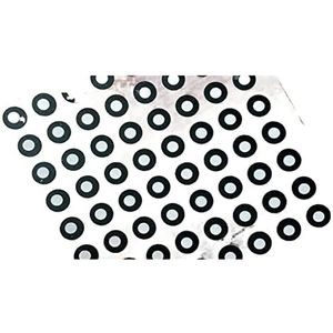 Scanning Marking Dots 1000 pcs 3D scan marker handheld 3D-scanner weerspiegelt het doelpuntdoelpunt van het markeringspunt Binnenmarkeringspunt Meetpunt Markering(3mm x 6mm)