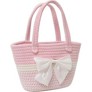 Dames Schoudertas Vrouwen Handtas Dames Tote Bag Purse Clutch Elegante Draagbare Shopper Bag Dames Handtas (Color : Rosa, Size : 26 * 9 * 16cm)