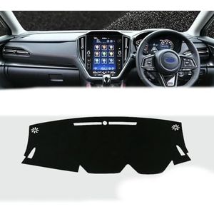 Auto Dashboard Cover Beschermend Vermijd Licht Tapijt Auto Dashboard Mat Anti-UV Antislip Accessoires geschikt voor Subaru WRX 2022 2023 2024 2025