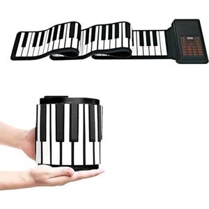muziekinstrument elektronisch toetsenbord 88 toetsen oprollen Flexibele piano USB-ingang Oprollen piano Digitale muziekpiano Toetsenbord Oprollen 88 toetsen piano
