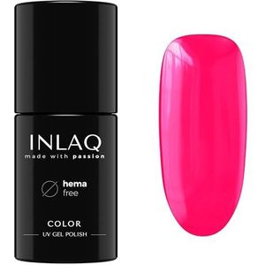 INLAQ® HEMA Free UV Gel Nagellak Tropical Pink 6 ml - Gel Nagellak Free of Hema - Gellak UV LED Lak in Verschillende Kleuren