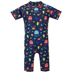 Harry Bear Jongens Badpak Zeeleven Blauw 104