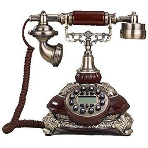 Rotary Dial Telefoons Antieke Telefoon Ouderwetse Europese Stijl Retro Ouderwetse Home Office Snoerloze Telefoon Creatieve Telefoon