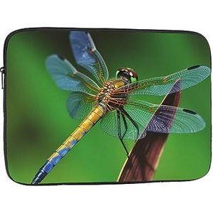Dragonfly Bedrukte Laptop Case Handtassen Laptop Tas Aktetas Shockproof Beschermhoes 17 inch