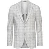 JEFF Heren JFLeo Jacket | Colbert met stretch Grey Check 52