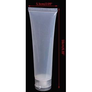 1Pc Lege Draagbare Buizen Squeeze Cosmetische Crème Lotion Reizen Fles 50 Ml Flessen