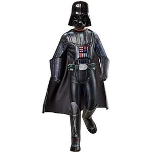 Rubies Darth Vader Premium kostuum voor jongens en meisjes, deluxe pak, masker, cape en handschoenen, officiële Star Wars, uniseks, voor cosplay, verjaardag en feestjes