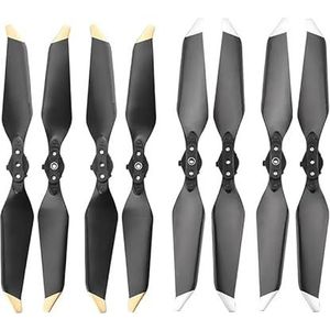 8 Stuks Vervanging Low Noise 8331 Propeller for D-JI MAVIC PRO Platinum Drone Onderdelen Props Vouwblad Accessoire Wing (Size : Gold Silver)