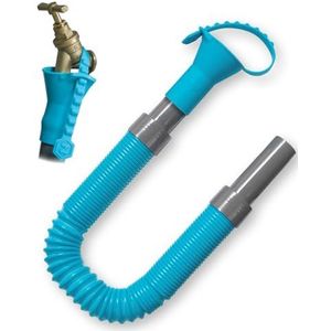 Colapz Caravan Accessoires - Opvouwbare Zoetwater Aquaroll Vulslang - Verlengbare 1m Trunk Slangpijp met Zak voor het Vullen van uw Drinkwatercontainer - Gebruik in caravan, camper of camping