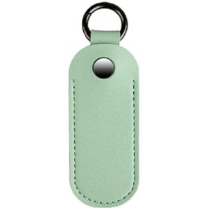 Van de de Stokhouder Veilige Beschermende Geval van Microfiber Leer USB met Sleutelhanger Facultatieve Kleuren