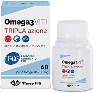 OMEGA3 VITI TRIPLA AZIONE 60 parels