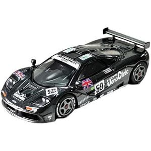 Schaal Automodel Voor McLaren F1 GTR No.59#534 1:64 Diecast Model Raceauto Metalen Speelgoed Gift Collectie Cars Replica