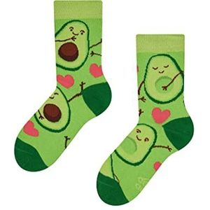 Dedoles - Unisex Sokken - Groen - Avocado-liefde - Katoen - Grappige Ontwerpen