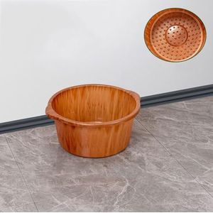 PA-DABAOO Voet Spa-Bekken, Groot Voetbad, Kuipmak Met Massagemassage Met Massagebonden, Multifunctionele Voetbad Emmer, Voetdeken, Geschikt Voor Reizen, Kamperen En Thuisgebruik,Style a
