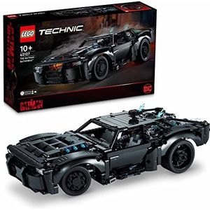 LEGO Technic THE BATMAN - BATMOBILE, Superheld Model Auto Bouwpakket van de 2022 Film, Speelgoed voor Kinderen met Authentieke Functies, Cadeau voor Jongens en Meisjes 42127