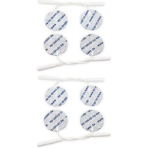 8 stuks elektroden 32 mm rond voor SaneoTENS, SaneoSPORT, SaneoVITAL en andere TENS EMS prikkelstroomapparaten