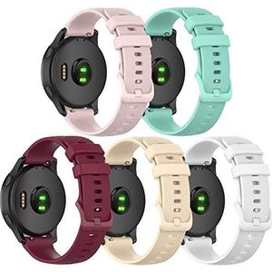 Tyogeephy Bands Compatible with Garmin Vivomove 3S / Vivoactive 4S Band Silicone Straps Sport Wristbands-Not for Vivomove 3&Vivoactive 4