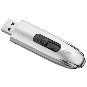 Draagbare Solid State Harde Schijf 64gb/128gb/512gb, USB 3.0 Aluminium Backup Opslag, Geschikt voor Desktop Pc, Notebook Computer Mini Ssd (256 GB, Zilver)