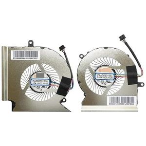 Laptop CPU GPU-koelventilator voor MSI GL65 GE65 GP65 WE65 voor Raider PABD07012SH 1.0A 5VDC N425 PAAD06015SL 0.55A N426(CPU-GPU FAN)