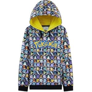 Pokémon Kindersweatshirt - sweatshirt voor jongens 4-15 jaar met capuchon voor jongens officiële kinderkleding Pikachu sweatshirt cadeau-idee voor gamers, Meerkleurig., 4-5 anni