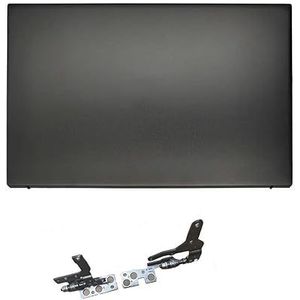 WANGHUIH Achter LCD achterkant bovencover case & scherm scharnier scharnieren compatibel met Dell Inspiron 15 5508 5509 laptop bruin