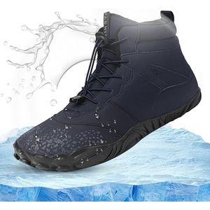 Barefoot laarzen heren - Barefoot schoenen voor heren - Brede teendoos Waterdicht Stijlvol Antislip Fitness Wandelen Joggingsok Sneakers Reizen Lichtgewicht op blote voeten Teksome