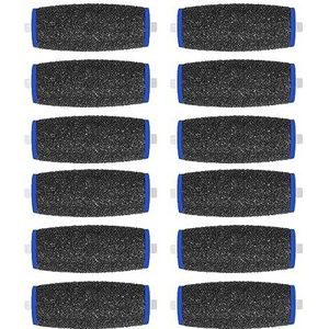 12 stuks extra grove vervangende roller voor Amope Pedi, vervangende hoofdvullingen, compatibel met Amope Pedi navullingen, elektronische perfecte voetvijl