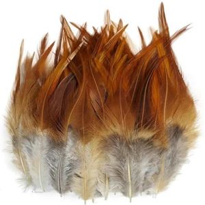 20st kip fazantenveren pluim ambachtelijke haaraccessoires DIY bruiloft middelpunt carnaval decoratie oorbellen sieraden maken-natuurlijke veren