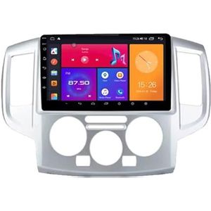 Android 13 Autoradio 9 inch Touch scherm dubbele Din auto stereo voor Nissan NV200 2009-2016 met Bluetooth/FM radio/wifi/USB/stuurwielbediening/GPS(8 Core 8+128G)