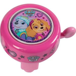 Roze metalen bel van Paw Patrol voor meisjes