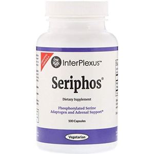 Seriphos, gefosforyleerde serine, 100 capsules - InterPlexus Inc