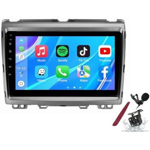 Android 14 Autoradio Sat Navi voor M-azda 8 MPV (2006-2016) 9 Inch Touchscreen Multimedia Speler met Draadloze Carplay GPS Navigatie FM RDS Bluetooth 5G-WiFi SWC DSP,M100s