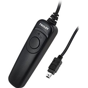 PHOLSY Afstandsbediening N10 Ontgrendelingskabel voor Nikon Df, Z7, Z6, D750, D7500, D7200, D7100, D7000, D5600, D5500, D5300, D3300, D3200, D610, D600, D90, COOLPIX P7700, COOLPIX P7800