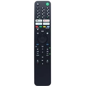 RMF-TX520U IR Afstandsbediening Vervanging voor Sony Smart TV KD-65X7400H KD-43X7500H KD-49X7500H KD-55X7500H KD-85X8500G KD-75X8500G KD-65X8577G KD-65X85000G KD-65X85000G G KD-55 X8577G
