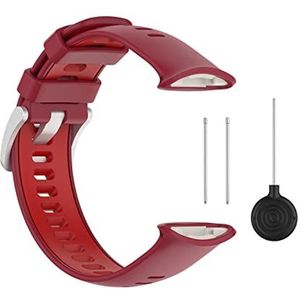 Sport Siliconen Polsband Compatibel met Polar Vantage V2 Watch Band Vervanging Strap Armband Horlogeband Accessoires 1: 1 (Color : Red, Size : For Polar Vantage V2)