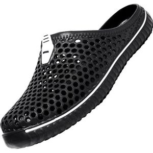 SAGUARO - Pantoffels - Zwart - Ademend - Antislip - Lichtgewicht