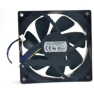 Voor Delta Electronics DSB0924HH DC 24V 0,20A 90x90x25mm 3-draads serverkoelventilator
