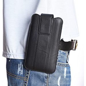 Grappig pakket Herenleer Telefoon Holster Compatible with Samsung Galaxy S21 FE, S20 FE, S21 Ultra 5G, S21 + 5G, Opmerking 20, Note20 Ultra, Compatible with iPhone 12 Pro Max, 13 Pro Max Echt lederen