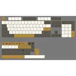 QPSJXN PBT 141 Marshmallow keycapset KOA-profiel (limmer-EN)