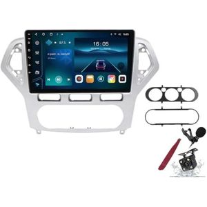 Android 15 Autoradio voor F-ord Mondeo 4 (2006-2010) 9 inch 2K touchscreen 2000 * 1200 Android hoofdunit multimediaspeler met Carplay, GPS-navigatie, BT, 5G WiFi, DSP, SWC,Y3