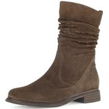 Gabor - Genua - Korte Laarzen - Cognac - Hakken met Binnenrits