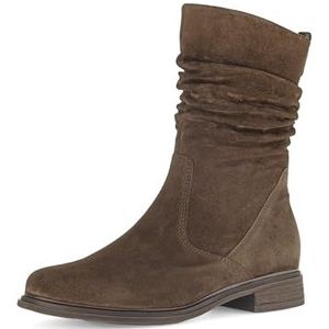 Gabor - Genua - Korte Laarzen - Cognac - Hakken met Binnenrits