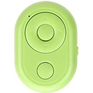 Bluetooth-Afstandsbediening Page Turner, Fingertip Page Turner Telefooncamera Video-opname Afstandsbediening voor Smartphones Tablets, Ondersteuning voor Korte Video-app (Groente)