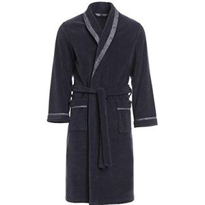 Revise RE-400 Badjas voor heren, ochtendjas, elegant, warm, grafietgrijs, L