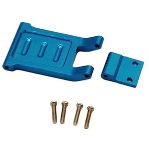 For WLtoys 124016 124018 1/12 RC model afstandsbediening auto metalen upgrade accessoires achterbumper LC RACING EMB-DTH(SKY BLUE)