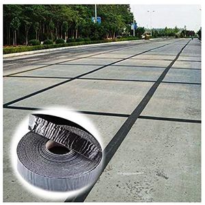 Asfaltbitumen kleefband, Zelfklevende asfaltvoegreparatietape waterdicht zwart 3-10cmx1-50m(3CM,10M)