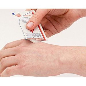 Burnshield Hydrogel met natuurlijke theeboomolie [10 stuks] – brand- en wondgel gel voor kleine verbrandingswonden, roodheid, zonnebrand warmteafkoeling